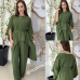 Conjunto Larissa Verde Militar